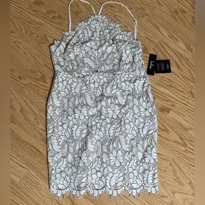 Lulus White Lace Dress